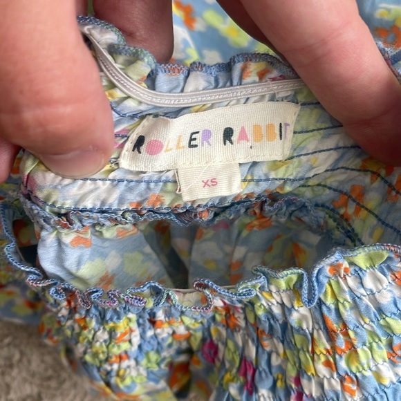 Roller Rabbit Short Sleeve Floral Top - Picture 5 of 7